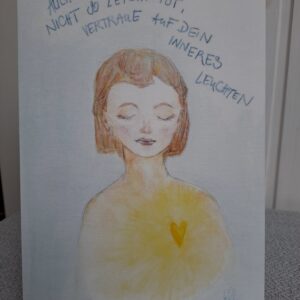 "leuchten" Kunstdruck (DINA5)