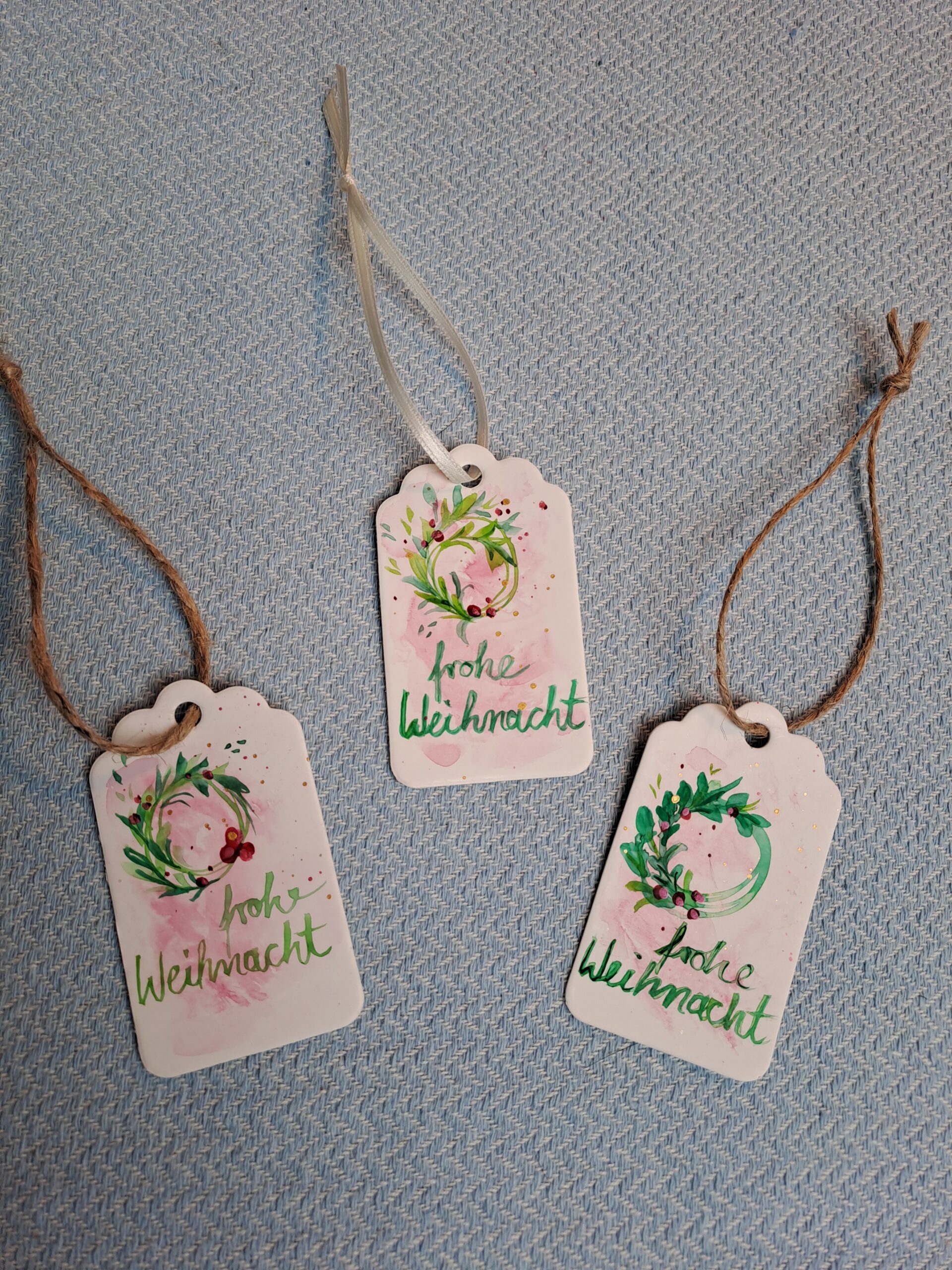 Geschenkanhänger "überrasch mich" - 3er-Pack – Bild 4